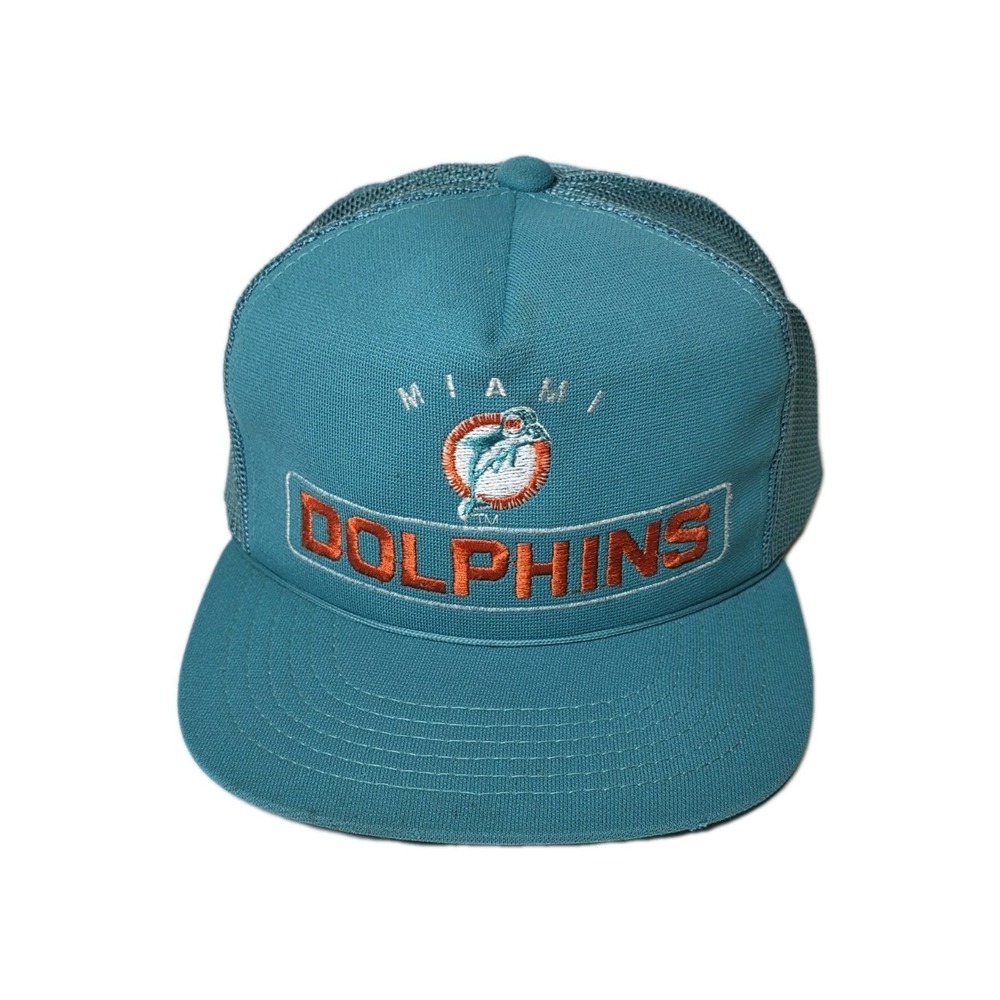 Vintage Sports Specialties Miami Dolphins Trucker Snapback Hat‎